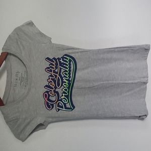 Women  Gray, T-shirt